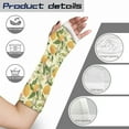 thumbnail image 7 of Jiueut Flower Lemon Arm Cast Cover Arm Cast Sleeve with Thumb Cover Wrist Cast Cover for Shower Size M Hand Cast Covers for Shower Adult Washable Cast and Bandage Protector, 7 of 7