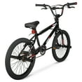 Hyper Bicycles 20" Boy's Spinner BMX Bike for Kids, Black,