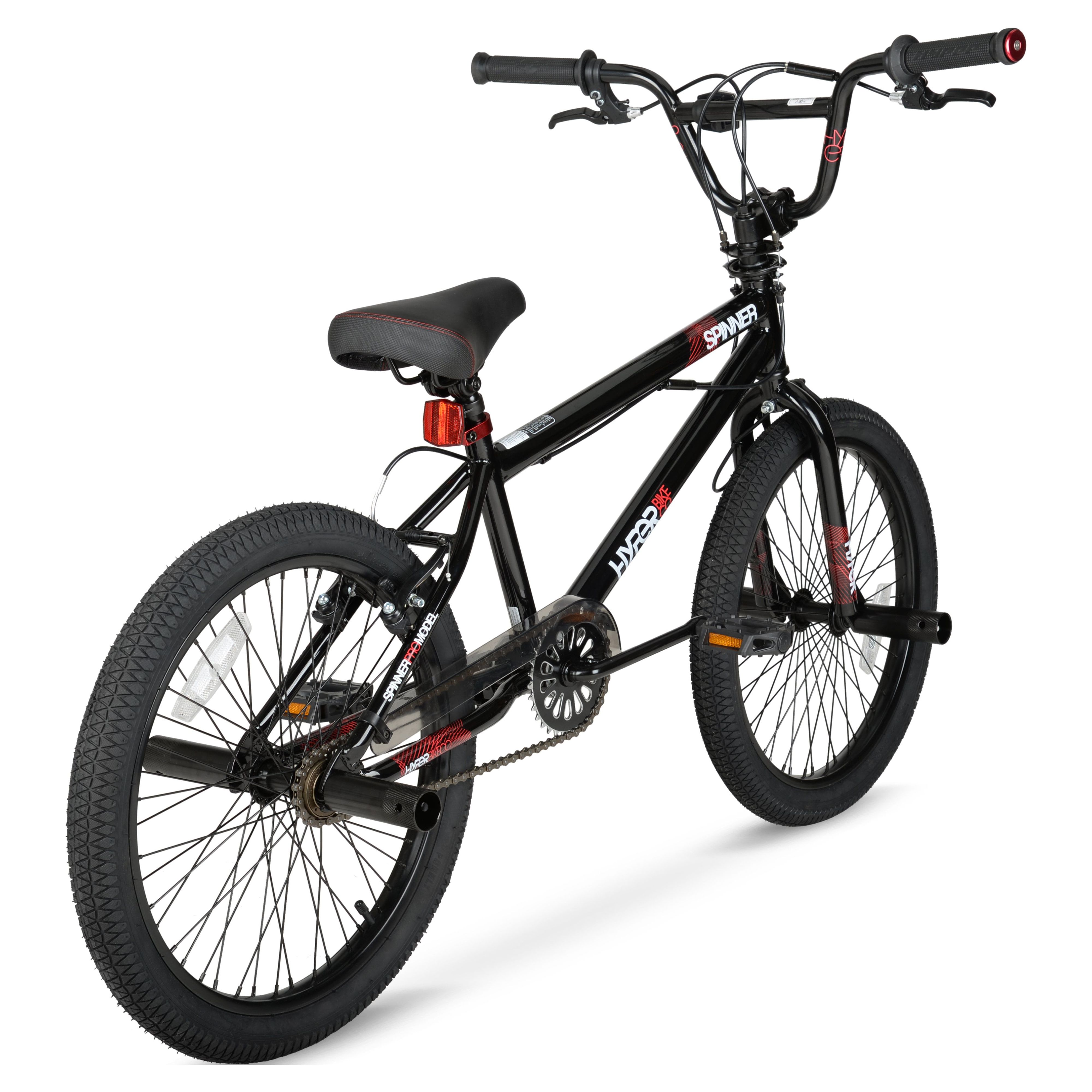 Hyper Bicycles Spinner 20" BMX Bike, Black photo 7