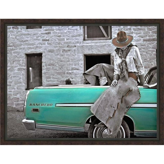 Somerset House Publishing 5902 Ranchero, Toile Encadrée Giclée