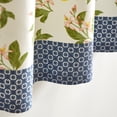 thumbnail image 5 of Martha Stewart Lemons 3 Piece Valance & Tier Set, Multicolor, Rod Pocket, Light Filtering, Indoor, Adult, 60" x 14", 5 of 6