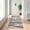 Grey, variant on ICEANT 3'x8' Hallway Runner Rugs, Abstract Style Area rug with Non-Slip Backing, Washable Rug for Kitchen Entryway Bedroom Laundry Room, Blue