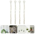 thumbnail image 3 of Hieromout 4pcs Cotton Macrame Plant Hanger Extender Rope Plant Hanging Basket Extenders, 3 of 11