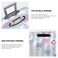 thumbnail image 5 of Disketp Flamingo And Pineapple Elastic Travel Luggage Cover Travel Suitcase Protective Cover For Trunk Case Apply To 18''-32'' Suitcase Cover (Luggage not included)-X-Large, 5 of 9