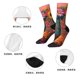 thumbnail image 5 of Balery Cowboy Boots With Flowers Calcetas Largas con Estampado para Hombre y Mujer – Suaves y Transpirables, Talla Única (US 5-11), 5 of 6