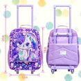 thumbnail image 3 of Ruedas rodantes Luggage KLFVB Kids con forma de gato lindo para niñas, 3 of 6