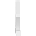 thumbnail image 3 of 72"W x 33"H x 4"D x 4"F, 11/12 Pitch, Saratoga Architectural Grade PVC Gable Bracket, 3 of 8