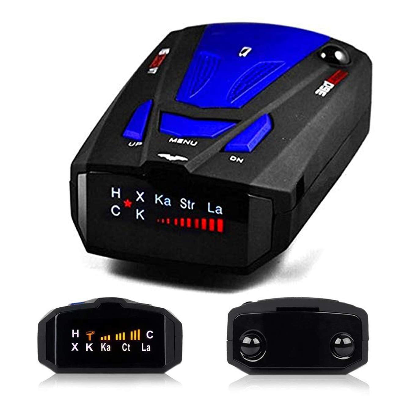 Freedo Radar Detector, City/Highway Mode 360 Degree Detection Radar
