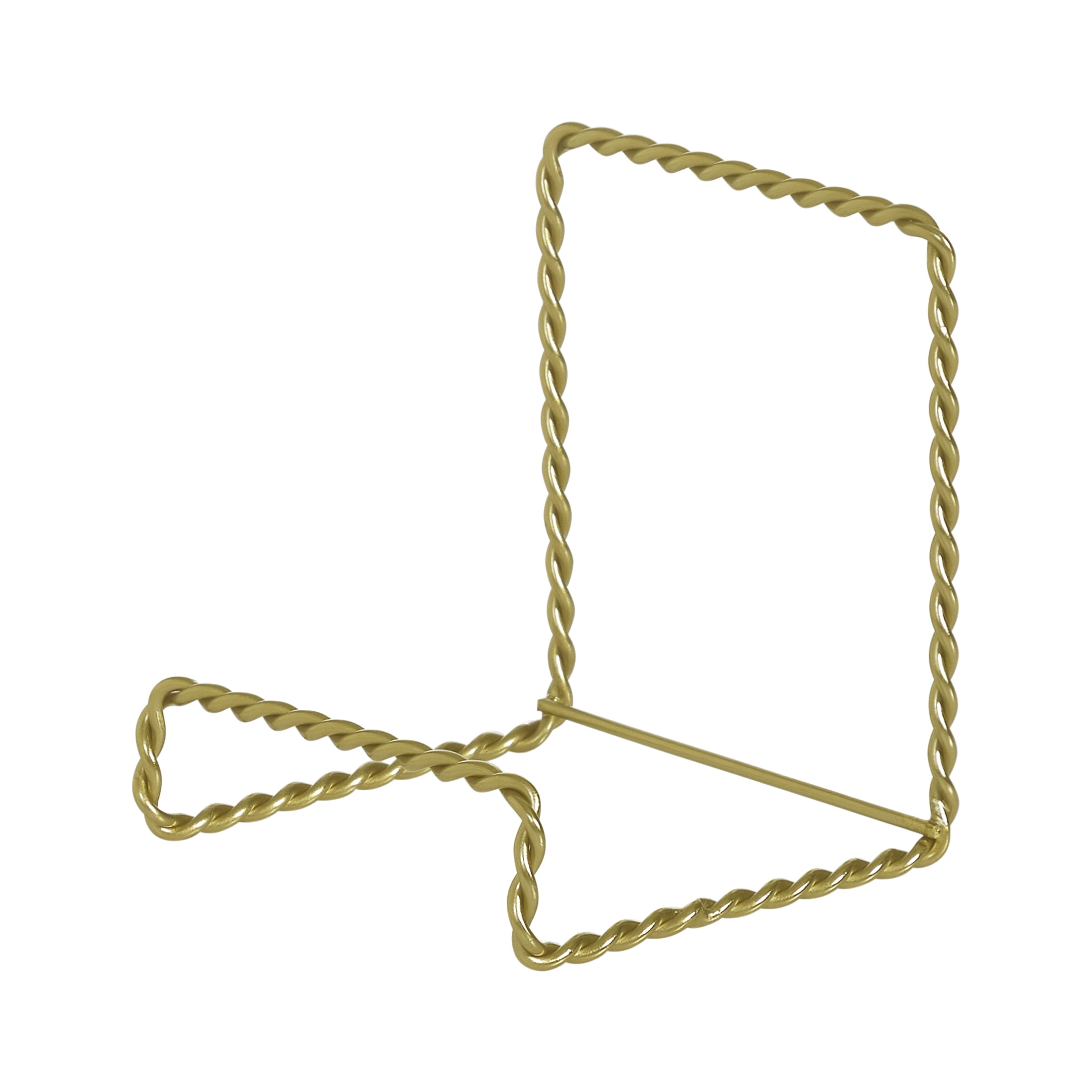My Texas House 5" Gold Metal Coiled Picture Frame Holder