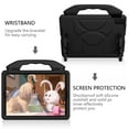 thumbnail image 4 of iPad 10.2 2020/2019 Kids Case, iPad 8th/7th Gen Case with Built-in Soft Screen Protector, Dteck Light Weight EVA Foam Shockproof Handle Case Kickstand Kids Friendly Cover For iPad 10.2 inch, Black, 4 of 7