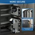 thumbnail image 6 of 8.5 Cubic Feet Heavy Duty Dual Door Safe Box, Digital Drop Safe, Fireproof safe for Home, Office, Hotel, 6 of 7
