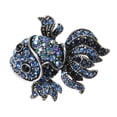thumbnail image 1 of Broche Pin Crystal Fish Broches Mujer Aleación Shinny Rhinestone Goldfish, 1 of 6