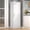 [19.69"W 1- Door] White, variant on Ero 67" Metal Storage Cabinet with Lock, Tall Narrow Office File Cabinets with 1 Door & 5 Adjustable Shelves