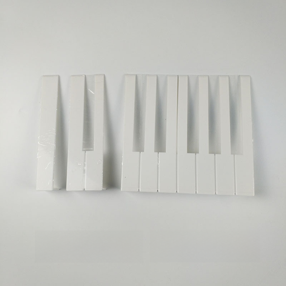 Accesorios para piano Teclas blancas para piano Teclas de piano Teclas negras Mate brillante One Piano 52 Juego completo