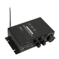 thumbnail image 4 of Mini amplificador de potencia de audio para automóvil con Bluetooth 5.0, 2.0 canales, decodificación coaxial, sintonización alta y baja con control remoto, 4 of 12