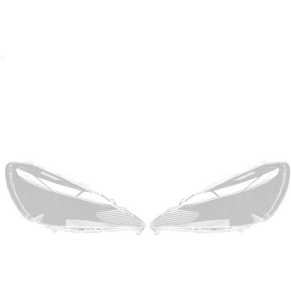 Compatible for Honda Fit 2011 2012 2013,Car Headlight Shell Lamp Shade Transparent Lens Cover Headlight Cover,(Left and Right)
