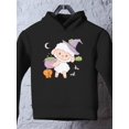 thumbnail image 3 of Cute Baby Sheep W Cauldron Hoodie Toddler -Image by Shutterstock,  5 Toddler, 3 of 4