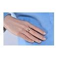 thumbnail image 2 of Antique 1.25 Carat oval cut Morganite and Diamond Engagement Ring in 14k Rose Gold morganite & diamond engagement ring, 2 of 3