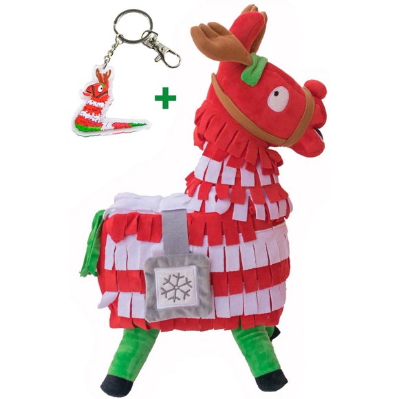 Christmas Loot Llama Plush Toy Doll Figure, Troll Stash Animal Alpaca Gift For Kids Girls Boys Children (L)