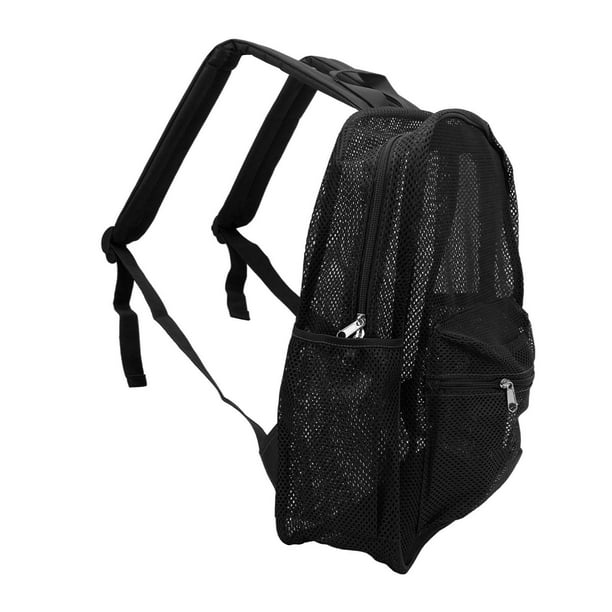 See through black clearance bag