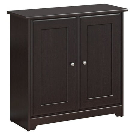 - Kingfisher Lane 2 Door Storage cabinet in Espresso Oak