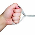 thumbnail image 3 of Rehabilitation Advantage Flexible Sock Aid Helper Device – 9-Inch x 7-Inch with 26-Inch Webbing Straps. Terrycloth Exterior with Nylon Easy Glide Interior. Lightweight, Convenient and Easy to Use., 3 of 5