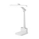 thumbnail image 2 of Lámpara de escritorio LED Plegable Blanca Ajustable 12W | Brillo regulable de 3 colores | Batería integrada del puerto de carga USB | Luz de lectura atenta para la mesa de noche en la oficina en casa, 2 of 8