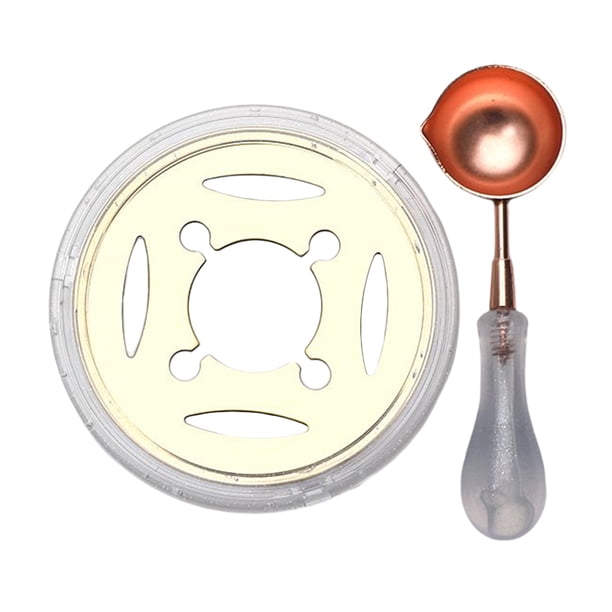 Kit de horno de bricolaje El calentador se derrite con una cuchara Horno de cera de fuego para invitaciones de boda Hugtrwg Para estrenar