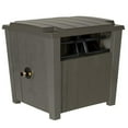 thumbnail image 2 of Suncast Farmington Hideaway Garden Hose Storage Pot, Stoney (2 Pack), 2 of 9