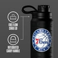 thumbnail image 4 of Hydrapeak x NBA Officially Licensed Philadelphia 76ers 26 oz Active Water Bottle with Chug Lid and Handle Reusable Stainless Steel Double Wall Insulated Sports Gift, 4 of 7