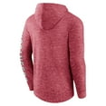 thumbnail image 3 of Men's Fanatics Heather Red Tampa Bay Buccaneers Pill Stack Long Sleeve Hoodie T-Shirt, 3 of 3