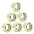 thumbnail image 4 of Minkissy 6Pack Packing Tape Strong Transparent Striped Single Side for School Use, 4 of 7