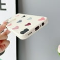 thumbnail image 4 of Galaxy A54 5g Case, for Samsung Galaxy A54 Case Women Girls Cute Design Soft Silicone Camera Protection Protective Lovely Heart Phone Case for Galaxy A54 5g Beige, 4 of 16