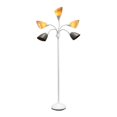 thumbnail image 3 of Simple Designs 5 Light Adjustable Gooseneck Floor Lamp, 3 of 9