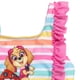 thumbnail image 5 of Traje de baño de una pieza de La Patrulla Canina para niñas pequeñas, color rosa, talla 6, 5 of 6