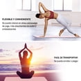 thumbnail image 3 of Tapete de Yoga Plegable, 183x68x0.2 cm Mat de Viaje Portátil, Esterilla de yoga de Gamuza Vegana, Absorción Rapida Del Sudor,Facil de Llevar,Muy Adecuada para Exteriores,Gimnasio, Familia, 3 of 7