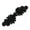 Black, variant on Aellinatey Cheongsam Frog Buttons Closure Sewing Buttons Fasteners for DIY Sewing
