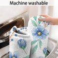 thumbnail image 5 of Pioneer Flower Floral Print Pattern Bathroom Rugs Mat, Non Slip Microfiber Bathroom Rug with Rubber Backing, Soft Mats for Bathroom Floor Tub Shower, 24"x60", 5 of 5
