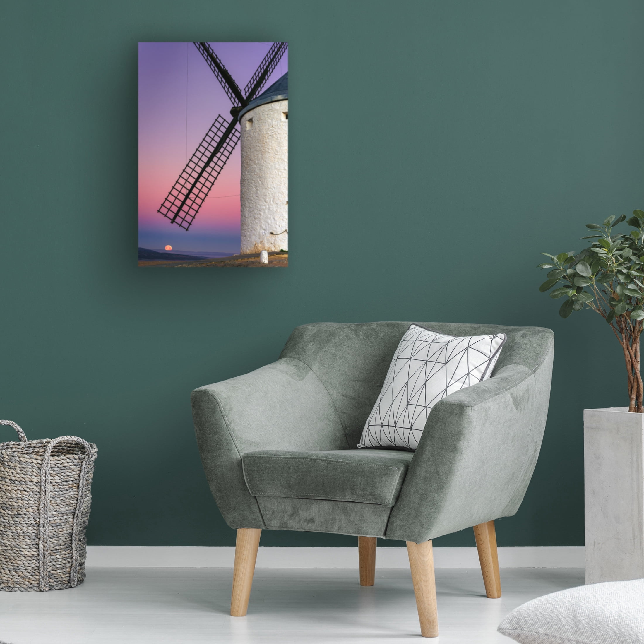 Trademark Fine Art Francisco Crusat Don Quixotes Dream Canvas Wall Art