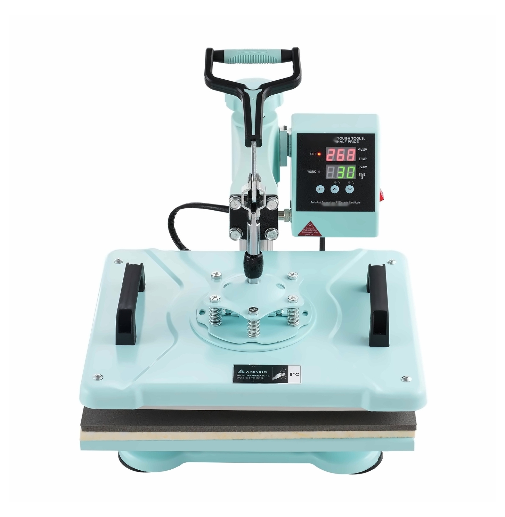 Heat Press Machine 12x15", 8 in 1 with 30oz Tumbler Press - T-Shirts, Mugs, Hats - Versatile DIY Crafting & Personalization