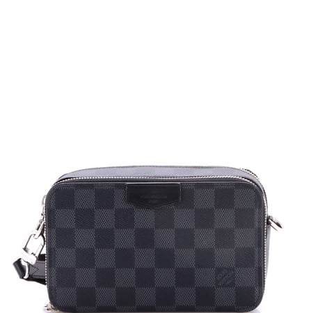 Alpha Wearable Wallet Damier Graphite By Rebag