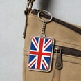 thumbnail image 1 of Flag Keychain Acrylic Key Ring for Bags Keys Travel Souvenirs | Double-Sided Fade-Resistant Print | Lightweight Sturdy Metal Chain | Decorative Accessory for Purses Wallets Car Keys, 1 of 5