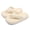 WHITE, variant on Women's Classy Flip-Flops with Poop Feeling, Female Internet Celebrity Eva Summer Outer Slippers for Couples, Thick-Soled Non-Slip Couples, Soft-Soled Flip-Flops for the Beach