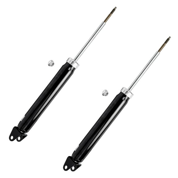 Detroit Axle - Rear Shocks for 1997-2002 Lincoln Continental 2 Shock Absorbers Assembly 1998 1999 2000 2001 Replacement [w/o Electronic Suspension]