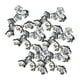 thumbnail image 1 of Pulsera de cuentas de flores para mujer, 100 piezas, transparente, hecha a mano, para regalar Gris, 1 of 9