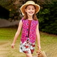 thumbnail image 2 of Byoo Boys Summer Colorful Waistcoat Leopard Pattern Sleeveless Button Casual Vests Jacket, 2 of 5