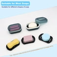 thumbnail image 3 of Travel Soap Container, Bar Soap Holder, Portable Soap Case, Soap Dish with Lid for Traveling, Camping, Gym, Bathroom (Blue Style-1), 3 of 7