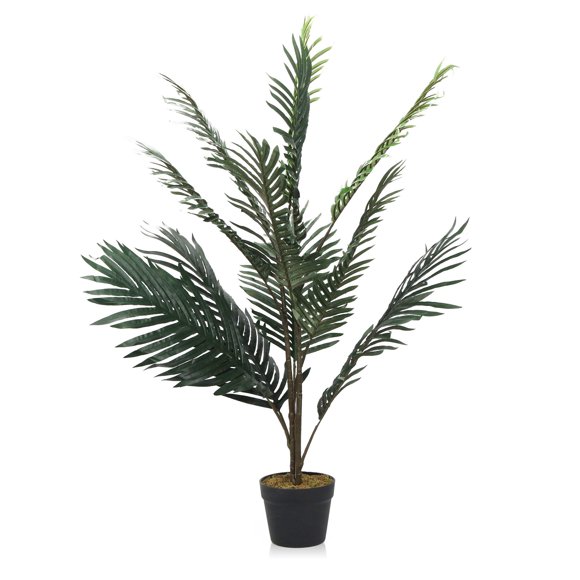 Artificial Palm Trees Plants with a Pot for Indoor Outdoor Decor
