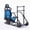 Black,Black+Blue, variant on Adjustable Racing Wheel Cockpit with Reinforced Steel Frame for High Torque Direct Drive, Compatible with Fanatec Thrustmaster Logitech Sim Racing Cockpit for PS5 Xbox PC