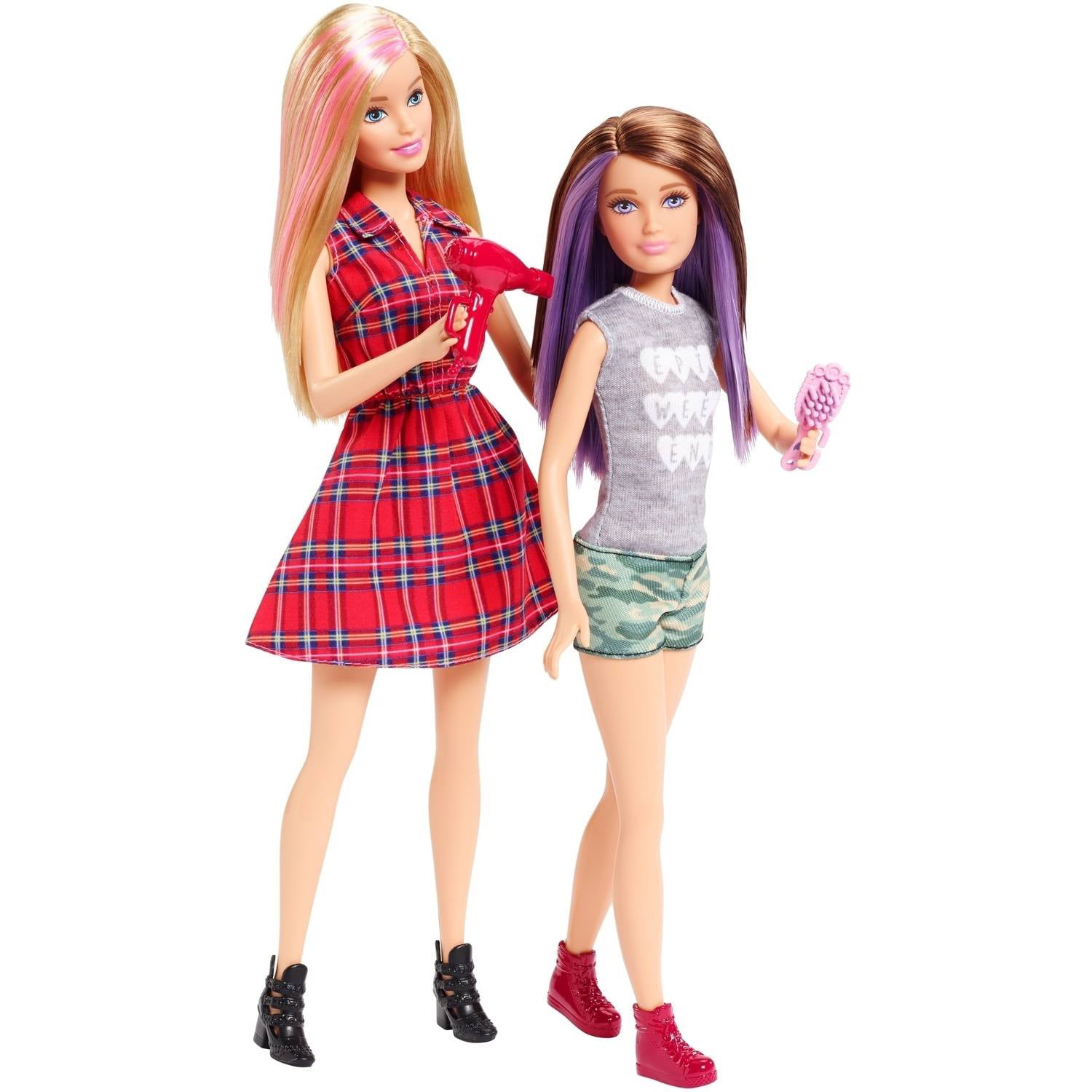 Barbie Sisters Barbie and Skipper Dolls, 2 Pack